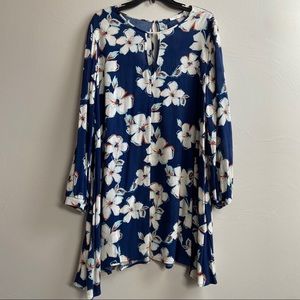 LUSH Floral Long Sleeve Dress